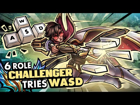 6 ROLE CHALLENGER PLAYS "WASD" FOR THE FIRST TIME