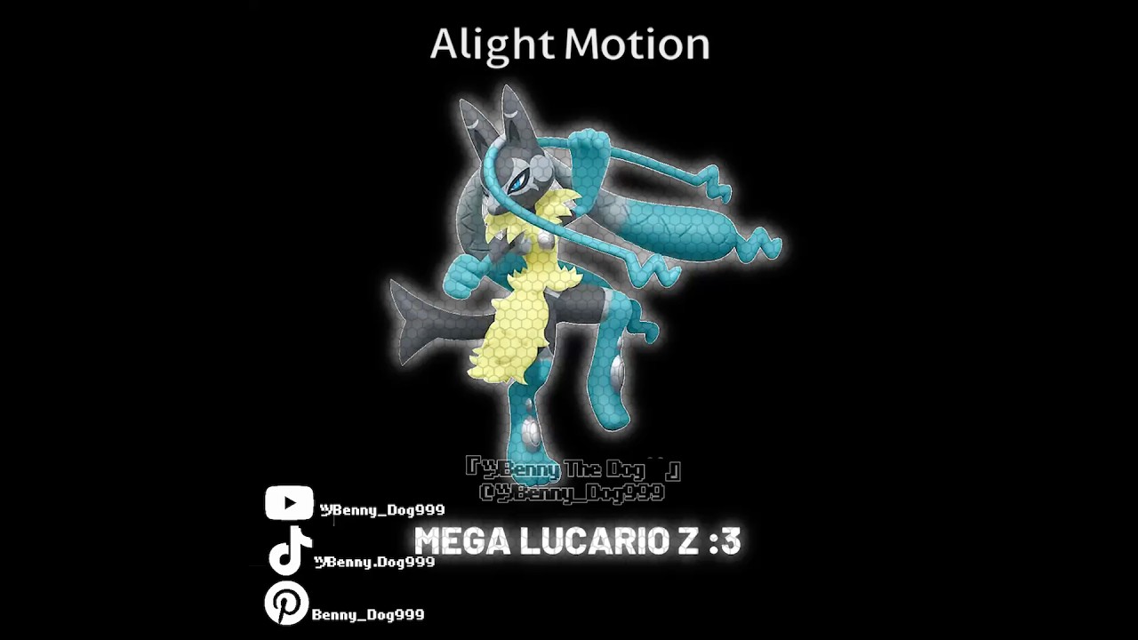 Mega Lucario Z!! •[ #alightmotion #meme #pokemon #lucario #shorts ]•