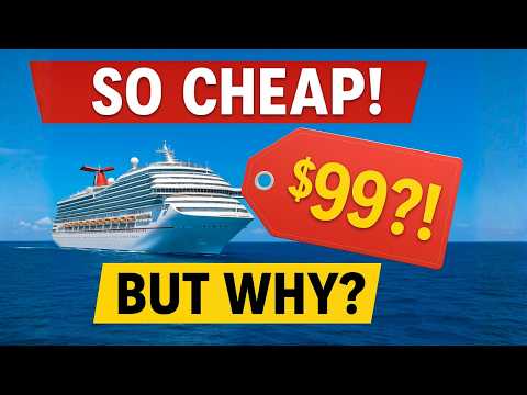 Thumbnail for 16 Reasons Why CARNIVAL Cruises are so CHEAP! (Revealing Secret Business Tactics)