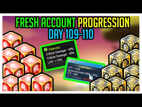 SUBATHON Day 2-3 + MASSIVE CUBE SALE GAINS - Maplestory Fresh Account Progression