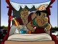 Cartoon Network Promo Parking Lot Featuring Fred Flintstone Thundarr Chicken 1998