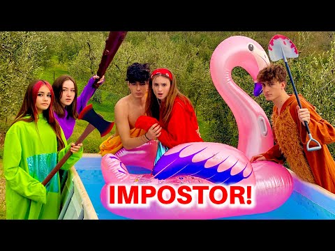 CHI E' L'IMPOSTORE? - AMONG US NELLA VITA REALE!!! - AMICI vs NEMICI - by Charlotte M.