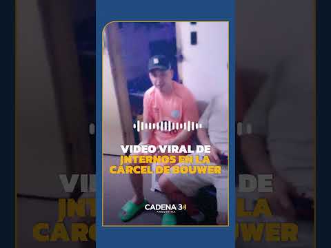 VIDEO VIRAL DE INTERNOS EN LA CÁRCEL DE BOUWER | Cadena 3 Argentina