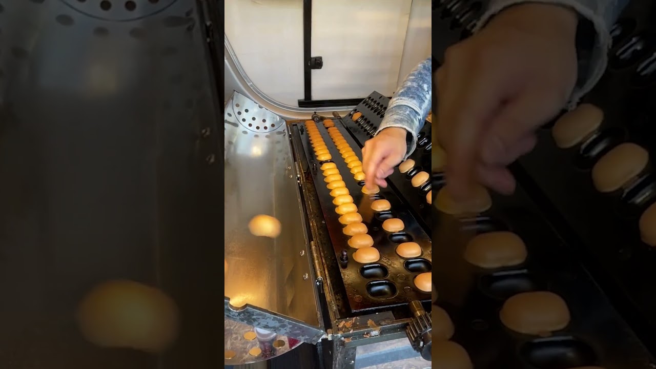 小麦粉が違うから！日本一美味いベビーカステラ屋【ベビカス飛花Hibana】#shorts