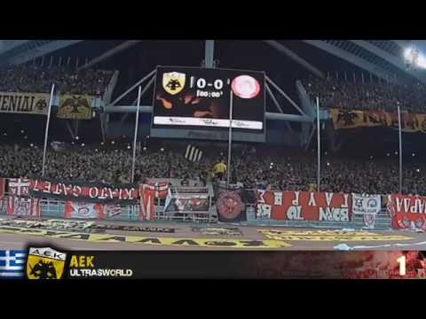 AEK No 1 Ultras World against Olympiakos