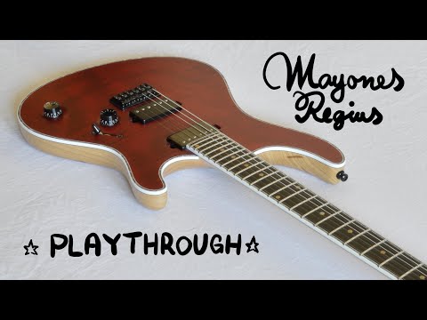 Mayones Regius Custom | Playthrough Demo - from clean to high gain!