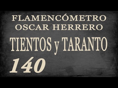 Metrónomo Flamenco - Tientos y Taranto 140 - Flamencómetro Oscar Herrero