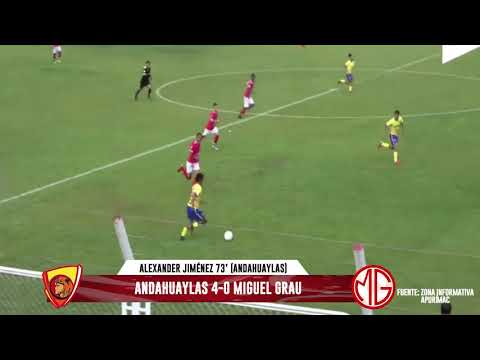 Copa Perú - Fase 1 Vuelta | Andahuaylas FC 4 - Miguel Grau 0| Goles
