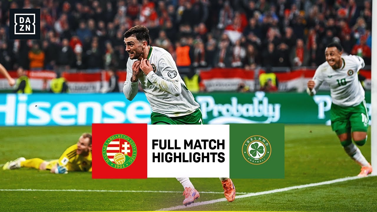 Hungary vs Republic of Ireland | European 2026 World Cup Qualifiers