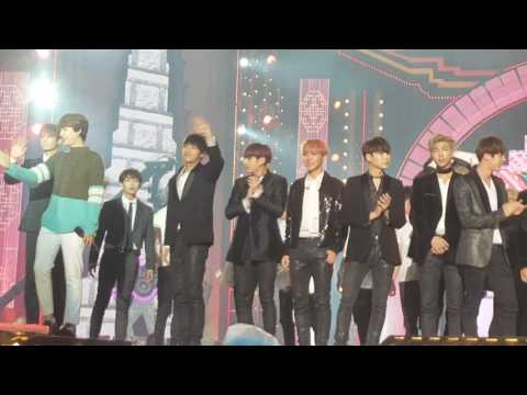 161118 Music Bank Special Stage in Gyeongju - Ending (BTS focus)
