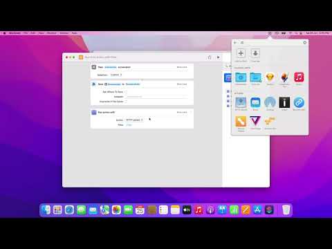 Dropzone 4 Shortcuts Integration: Take Screenshot & Upload with SFTP