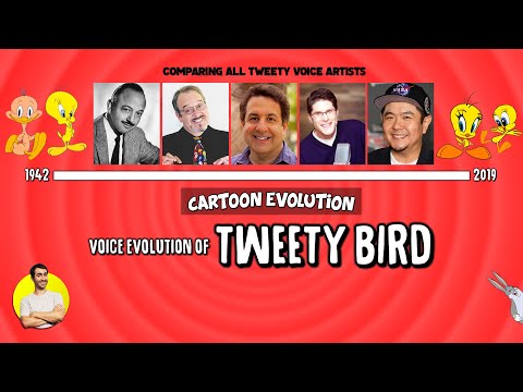 Voice Evolution of TWEETY - 78 Years Compared & Explained | CARTOON EVOLUTION