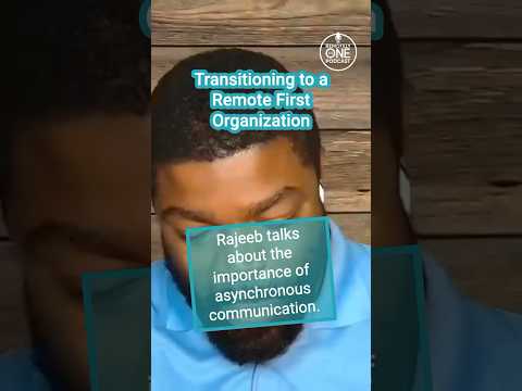 Transitioning To A Remote-First Organization - Rajeeb Dey - Remotely One ep. #058 #shorts