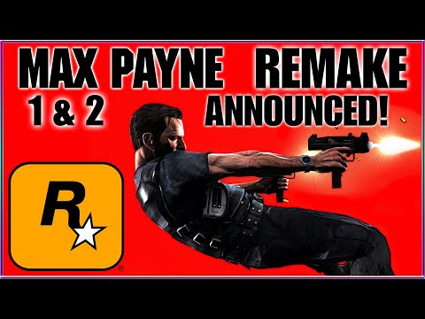 Max Payne 1 & 2 Remake announced by Rockstar Games! PS5 XBOX