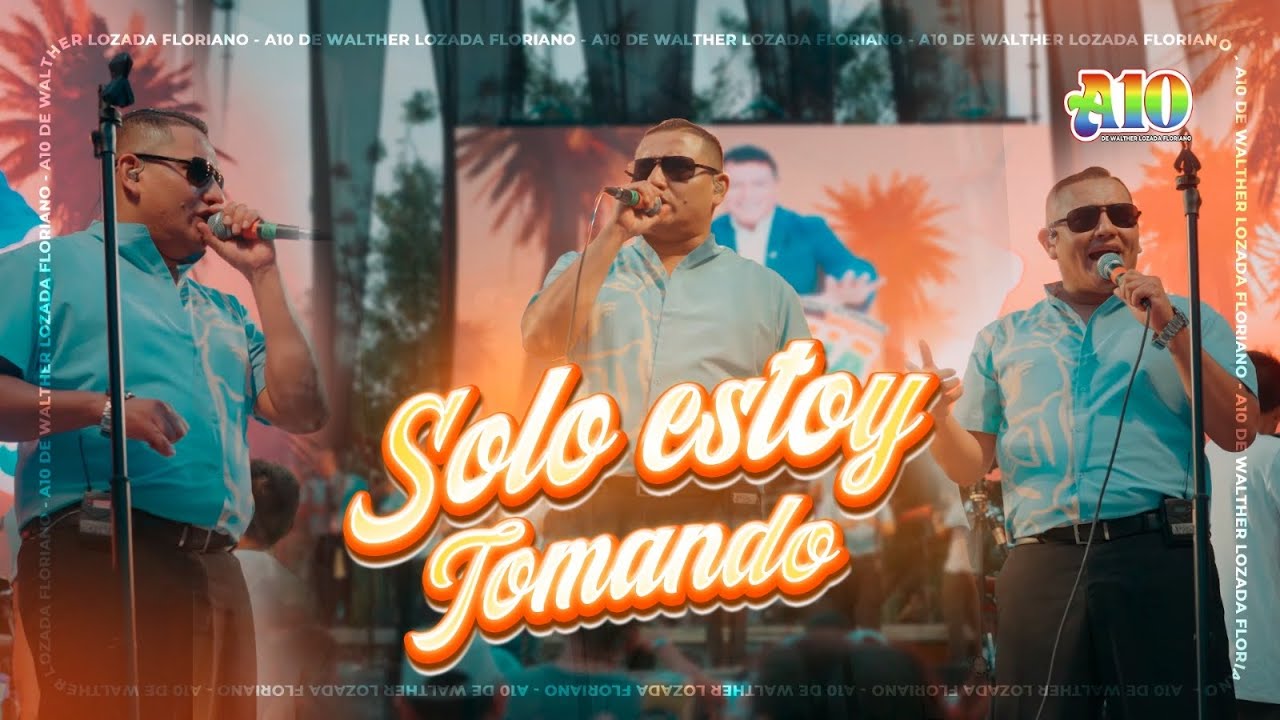Lyrics & Translations of Solo Estoy Tomando by Walther Lozada Y
