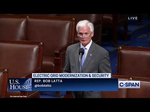 Latta supports the Enhancing Grid Security through PublicPrivate Partnerships Act on the House floor