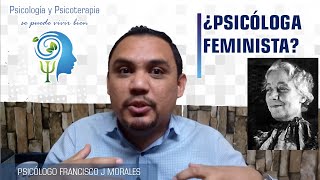 Karen Horney. Teoría de la personalidad y su psicología femenina.