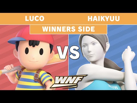 WNF 1.10 - Luco (Ness) vs Haikyuu (Wii Fit Trainer) Winners Side - Smash Ultimate