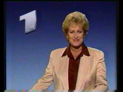 ARD 17.05.1992 Tagesschau + Umzug Airport München Die Nacht vor dem Start -  LIVE in der Nacht