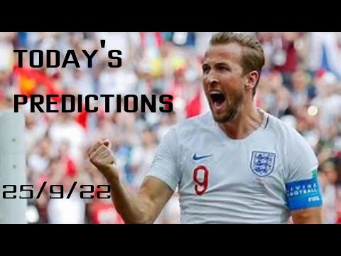 FOOTBALL PREDICTIONS TODAY 26/09/2022|SOCCER PREDICTIONS|BETTING TIPS| Today's betting tip 26/9/2022