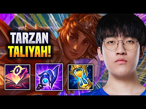 TARZAN DESTROYS WITH TALIYAH! - LNG Tarzan Plays Taliyah Jungle vs Udyr! | Season 2022