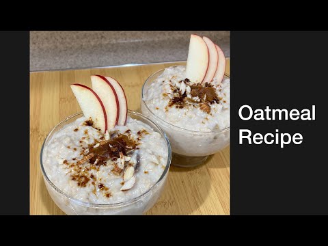 How to make easy Oatmeal Recipe || Healthy Breakfast Recipe || Oatmeal Recipe