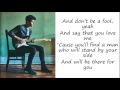 Don't Be A Fool Lyrics - Shawn Mendes
