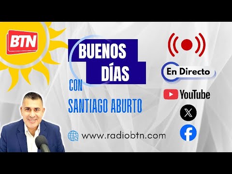 En Vivo: Buenos Días con Santiago Aburto. 14 de Noviembre 2025.