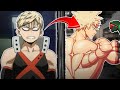 Real Life Bakugou At The GYM