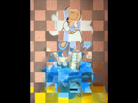 CENTROS DE MESA PARA BABY SHOWER Y BAUTIZOS