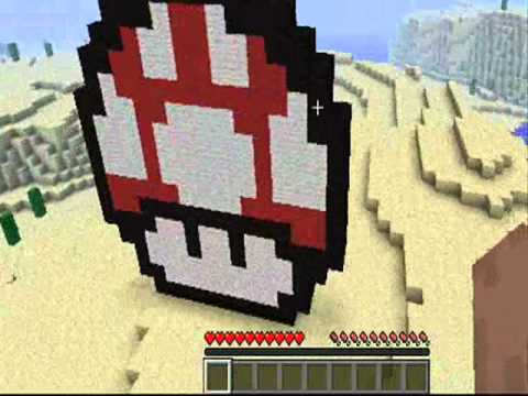 Minecraft-Mushroom, 1up-Mushroom