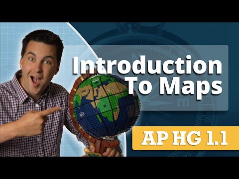 Map Projections & Types of Maps [AP Human Geography Review: Unit 1 Topic 1]