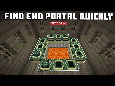 How to Find End Portal in Minecraft (All Versions) - TUTORIAL