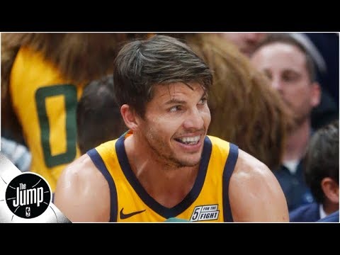 凱爾-科沃爾被交易來的複印機（算是）終於停止工作了｜《跳躍》。 (The copy machine Kyle Korver got traded for (sort of) has finally stopped working | The Jump)