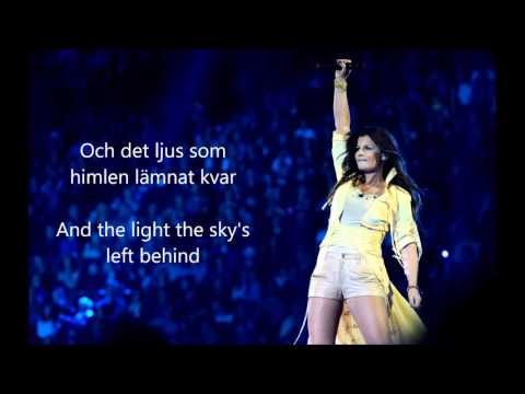 Carola-Fångad av en stormvind Eurovision 1991 Sweden (ENGLISH TRANSLATION)