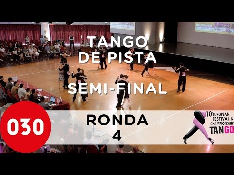European Tango Championship 2019 – Tango de pista – Semi-Final Ronda 4