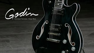 Video thumbnail for Godin Montreal Premiere, Indigo Blue | Gear4music demo by Gear4music Guitars