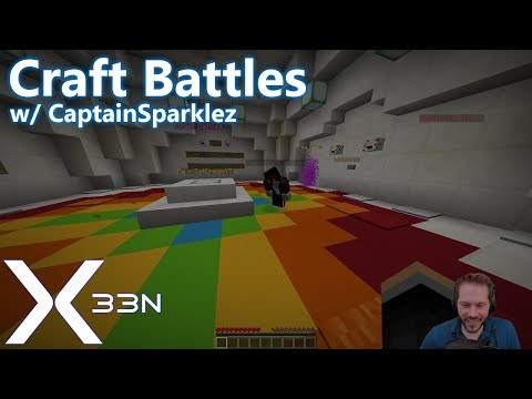 Minecraft PvP: Craft Battles w/ CaptainSparklez