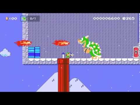 Super Mario Maker 2 - Link killing Bowser