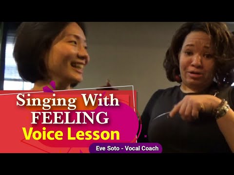 Improve Your Singing - Sing With More Feeling - Tone - Eve Soto