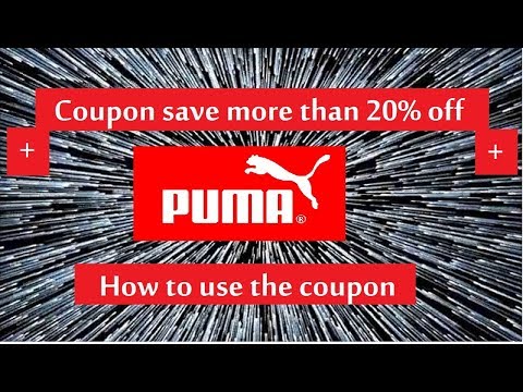 puma coupons help