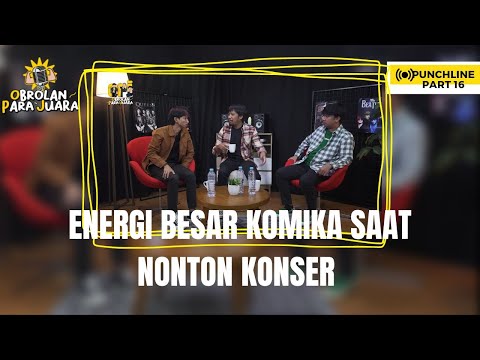 Kelakuan Komika Saat Nonton Konser Menonjol dan Jadi Pusat Perhatian | PUNCHLINE OPJ