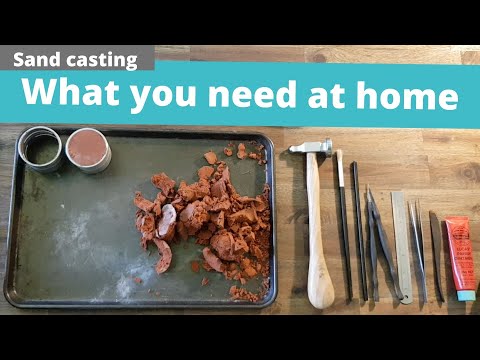 Sand casting - essential tools - beginners advice