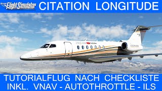 Citation Longitude  - Checklist & Procedures video