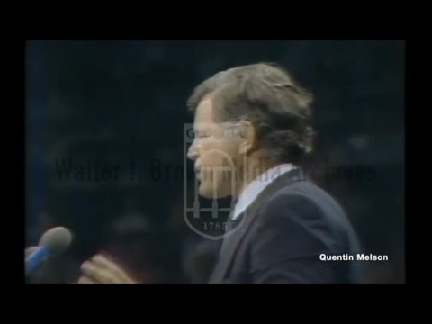 News Coverage of Ted Kennedy's "The Dream Shall Never Die" Speech (August 12, 1980)