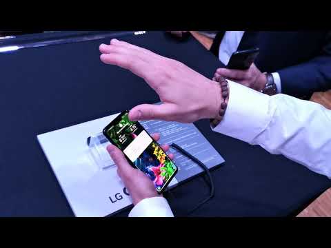 LG G8 ThinQ - hand gestures demo
