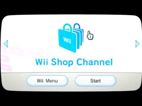 Wii Shop Channel - Menu Banner Theme