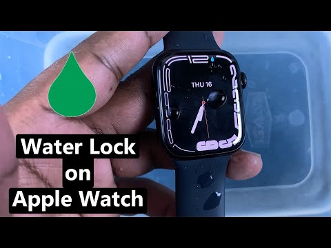 How To Use Water Lock Feature On Apple Watch | How To Eject Water From Apple Watch [7]