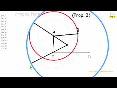Euclid's elements: proposition 3
