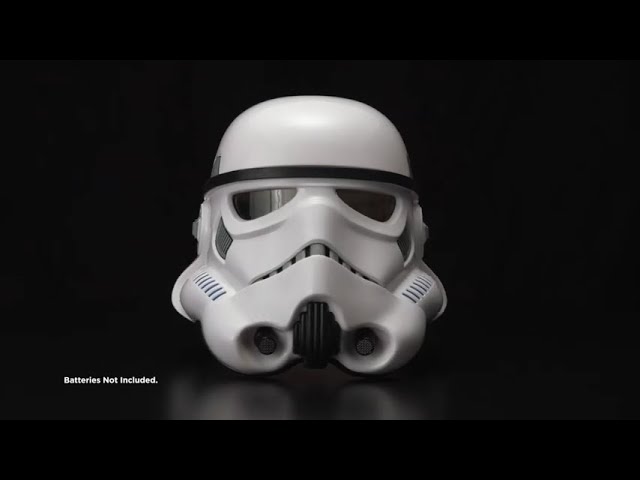 Vídeo relacionado con Star Wars The Black Series Rogue One Imperial Stormtrooper Voice Changing Electronic Headset B7907